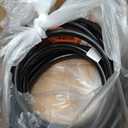 50 Amp RV Extension Cord 30 ft, Heavy Duty 6/3+8/1 SJTW AWG RV Power Cord with Grip Handle Twist Lock, NEMA 14-50P to SS2-50R with LED Indicator