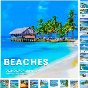 Calendar 2026-2027 - 18 Month Wall Calendar 2026-2027 JAN 2026 - JUN 2027, 2026-2027 Wall Calendar, Large Blocks, Calendar Wall for Office School Home Organizing & Planning, 12" x 24"(open)