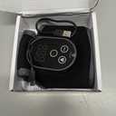 Cordless Ankle Heating Pad for Pain Relief, Foot and Ankle Massage for Circulation, Rechargeable Neuropathy Foot Massager Heated Ankle Wrap, Black