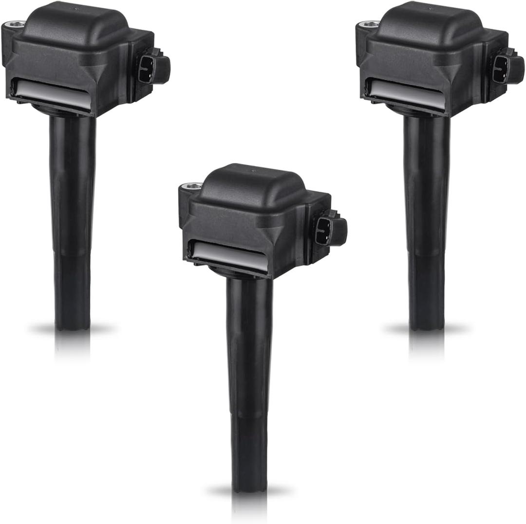 UF267 Ignition Coil Pack and Iridium Spark Plugs Set of 6 Compatible with Toyota Camry Sienna Solara Lexus ES300 RX330 19992010 Replaces#C1175, 4504