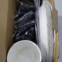 Iridescent Party Supplies Decorations,132 Pcs Disposable Iridescent Paper Party Plates Cups Knives Spoons Fork for Birthday Wedding Outdoor Picnic,Disposable Plastic Tablecloths for Dinner,Holiday