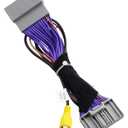 Car Rear View Camera Adapter Wire Harness 32Pin Fit for Honda CR-V CRV 2012-2016, Car Reverse Rearview Backup Camera Video Plug Cable Adapter Harness