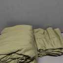 Shilucheng 6 Piece Queen Sheet Sets, Cooling Sheets, Blend Rayon Derived from Bamboo, Deep Pocket Up to 16", Breathable & Soft Bed Sheets, Hotel Silky Bedding Set, Sage Green