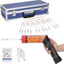 Upgrated Magnetic Induction Heater Kit,Induction Heater Bolt Removal,1100W 110V Hand Held Induction Bolt Removal Tool For Rusty Screw Removing with 8 Coils and Box, Foldable body