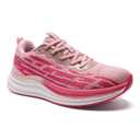 Women's Orthopedic Tennis Road Running Shoes: Fit Arch Support Orthotic Ergonomic Plantar Fasciitis Foot Pain Relief Lightweight Walking Shoes, Breathable Gym Sport Cycling Trail Sneakers Rose Size 6