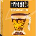 Tiesta Tea Ultimate Live Loose Leaf Kit, Tea Starter Kit with High to Non-Caffeinated Blends, Hot & Iced Brews, Includes Black, Green, Herbal Sample Bags and 16oz Brewmaster Dispensing Infuser