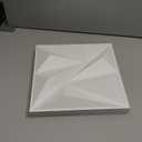 STICKGOO 33 Pack 3D Wall Panels for Interior Wall Decor, 12''x12'' PVC Textured Panels, White Accent Wall Panles for Living Room, Bedroom, TV Background