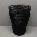 FCENDS 11 Pcs Chicken Wire Cloche Plant Protector Cover, Garden Cloches for Young Plants, Keeping Rabbit, Bird and Other Small Animals Out, Garden Stakes and Plant Labels Included (11, Black)