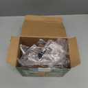 THINKBAY 4PCS Cows Bulls Longhorn Farm Animal Figurines Toys for Kids, Plastic Cow Farm Animals Figures for Boys Girls Include White Holstein & Texas Longhorn and 2 Calfs, Cake Toppers Party Favors