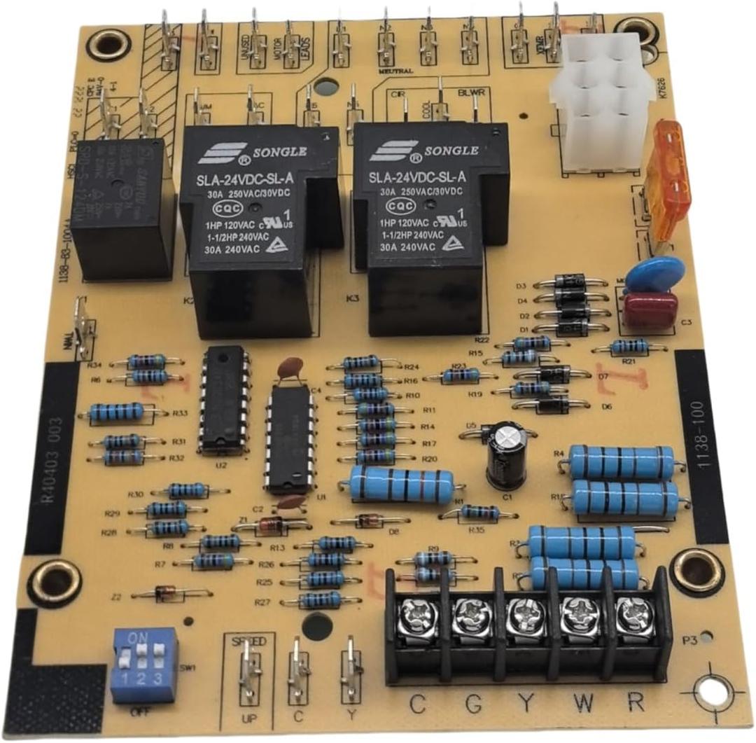 R40403-003 Furnace Blower Control Circuit Board Compatible with Armstrong Allied Ducane Magic Chef Replacement for ST9120C 40403-001 40403-002 A,B,C Blower Controll