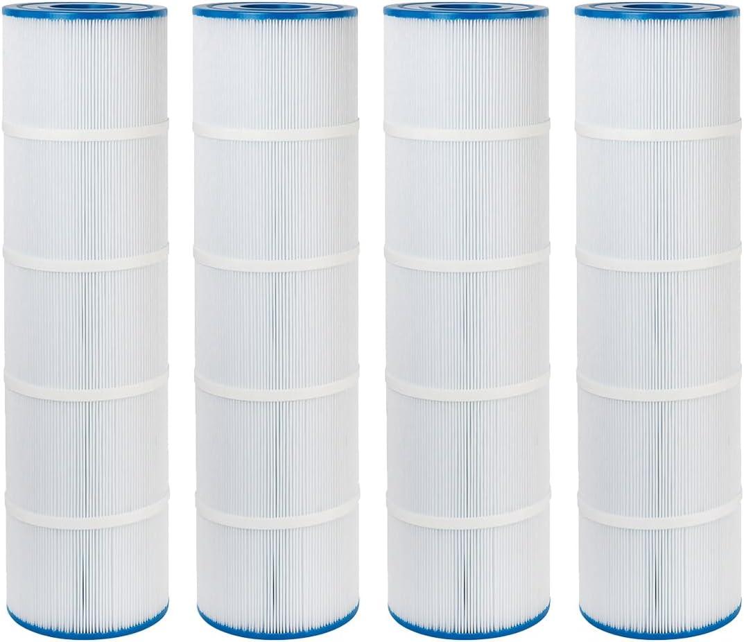 CCP420 Pool Filter Cartridge Compatible with Clean and Clear Plus 420, 178584, PCC105-PAK4,Ultral-A6, Unicel C-7471, 817-0106, R173576,178584,C4105 Sq.Ft Cartridge 4 Pack