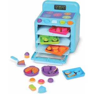 Learning Resources Sorting Sweets Mini Oven, Play Food, Kids Kitchen Playset, Pretend Play Toys, Mini Food, Sorting Toys, Montessori Cooking Set for Toddlers