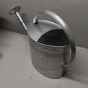 Galvanized Iron Watering Can for Indoor Plants, Oval Watering Cans for House Plant Garden Flower, Long Spout Water Can for Outdoor Watering Plants 9.46L 2.5 Gallon