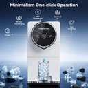 Antarctic Star Nugget Ice Maker Countertop Gen 2, Self-Cleaning Portable Ice Machine, 33 lbs/24H, 1.8L Water Tank, 1.5 lbs Ice Storage, Touch Screen & Auto Ice Drop, for Home/Office/Kitchen
