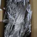 Lomotech Christmas Icicle Lights - 32Ft 8 Modes Waterproof Christmas Lights Connectable with Timer for Holiday, Wedding Party, Eaves, Christmas Decorations (White)