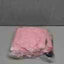 Jetec 4 Pcs Giant Inflatable Christmas Ball Large Xmas Inflatable Ornaments PVC Outdoor Holiday Blow Ball Outside Yard Lawn Porch Decorations (Solid, Pink)