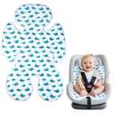 KAKIBLIN Car Seat Cooling Pad, Stroller Cooling Pad for Baby, Universal Double Sided Cooler Pads Gel CarSeat Cooling Pad for Baby Stroller,Chair,Chilling Pads Keep Cool in Summer (Blue)