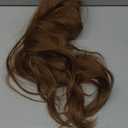Ponytail Extensions, 24" Long Wavy Synthetic Hairpieces, Brown
