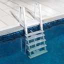Blue Wave NE1175 Heavy Duty In-Pool Ladder - White