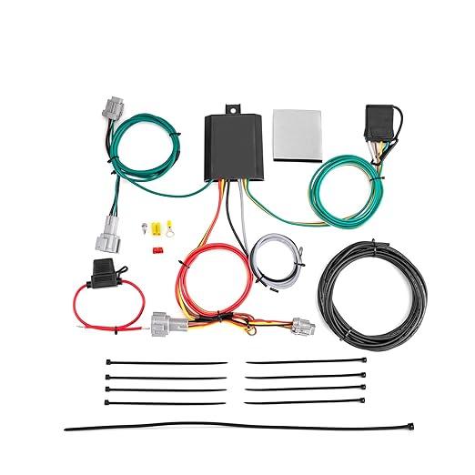 WeiSen Custom 4-Pin Trailer Wiring Harness Kit Towing Hitch Wiring Harness Compatible with Nissan Rogue 2021-2026