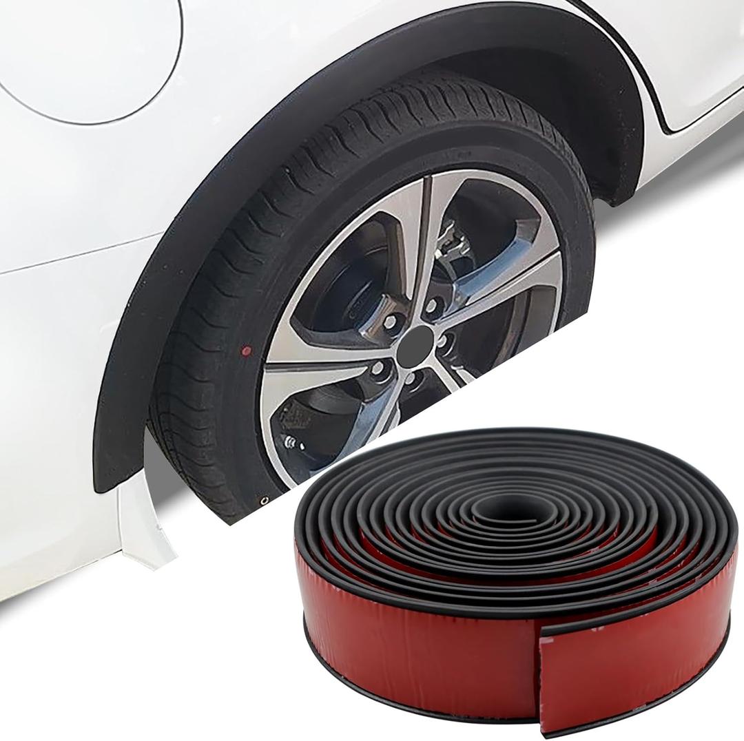 20Ft Car Wheel Arch Trim, Fender Flares Arches Wing Expander Car Wheel Eyebrow Anti-Collision Strip for Pickup SUV Car Fender Flare Edge Trim (5.5CM) 20Ft Car Wheel Arch Trim, Fender Flares Arches Wing Expander Car Wheel Eyebrow Anti-Collision Strip for Pickup SUV Car Fender Flare Edge Trim (5.5CM)