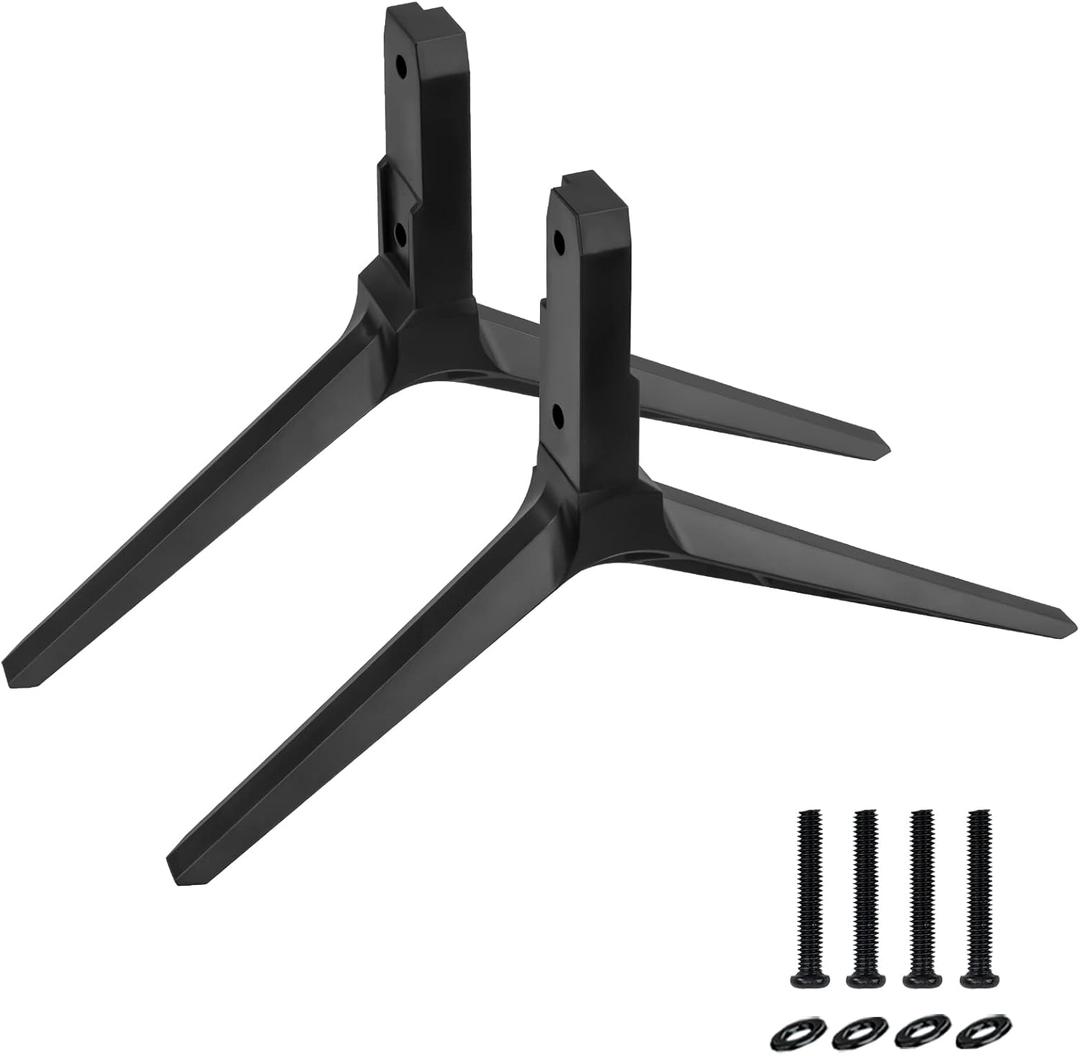 TV Stand Fit for Vizio TV Legs, for Specific TV Bottom Ports, Only Fits Select Vizio Models D50X-G9 V505-H9 M506X-H9 V505-H19 V505-G9, Confirm Description Picture Before Buying - Avoid Mismatch