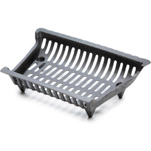 UniFlame 18 Inch Zero Clearance Cast Iron Fireplace Grate