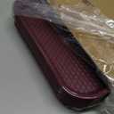G.E.T. FT-18-BU BPA-Free Cafeteria / Fast Food Tray, 17.5" x 14", Burgundy (Set of 12)  