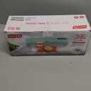 Dash SuperSeal Vacuum Sealer - Airtight Meal Packaging for Sous Vide & Safe Food Storage - Includes Single-Use & Reusable Bags - Aqua