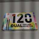 TBC The Best Crafts dual markers brush pens (168 Colors)