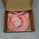 silicone baby feeding set, Baby Led Weaning Supplies Cutlery Feeding Supplies, Baby Utensils Feeding Essentials for Starting Solids5 Piece Set (Pink)