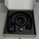 Bluetooth Headset, Wireless Headphone with AI Noise-Canceling Microphone On Ear Wireless Headset with USB Dongle for Computer Office (Black)