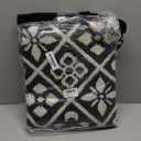 Ileading Entrance Door Mat 3'x5', Absorbent Dog Mats for Muddy Paws, Low-Profile Large Entryway Runner Rug with Non-Slip Backing, Machine Washable Inside Welcome Mat for Hallway,Kitchen(Black)