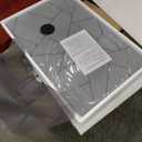 Stone Bath Mat - Grey Non-Slip Super Absorbent Diatomite Stone Bath Mats for Bathroom, Easy to Clean Diatomaceous Earth Mat (24×16In) Alfombra De Piedra para Baño, Diatomaceous Bath Mat, 5 Packs