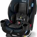 Graco TriRide 3-in-1 Reclining Car Seat, Clybourne - Rear & Forward Facing Car Seat, Highback Booster, Adjustable Headrest
