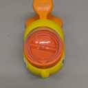 Interactive Dog Feeder, ABS Rotary Dog Food Dispenser with Push Button, Duck Shape Pet Food Dispenser for Enrichment and Entertainment