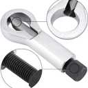Yctze Heavy Duty Nut Splitter Tool, 4 Sizes Professional Nut Remover Splitter, Rusted Corroded Stuck Nut Breaking Tool for Bolt Removal and Bolt Buster (Buy Number 1 Alone)