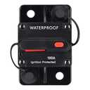 100 Amp Waterproof Circuit Breaker,with Manual Reset,12V-48V DC,for Car Marine Trolling Motors Boat ATV Manual Power Protect for Audio System Fuse