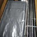 P8C Max Heavy Duty Clothes Rack（With Extended Width Design） Rolling Clothing Racks for Hanging Clothes with Lockable Wheels，51.2"W x 15.8"D x 80.5"H，Load 800LBS，Black Rack with Black Cover