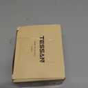 Switzerland Power Adapter 2 Pack, TESSAN Type J Adaptor with 4 Outlets 3 USB Charging Ports(1 USB C), Swiss Travel Plug for US to Switzerland, Liechtenstein, Rwanda