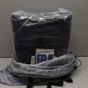 Air Mattress Full with Built in Pump,18''Inflatable Mattress of Upgraded Vertical Beams,Self Inflatable/Deflation Blow Up Mattress in 3 Mins,Flocked Top Airbed with Carry Bag for Home, Camping (Blue)