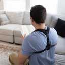 Posture Corrector plus Carrying Bag. Back support for Men, Women and Children. Invisible and Fully adjustable to support your Upper back. Relives back, shoulder and neck pain.