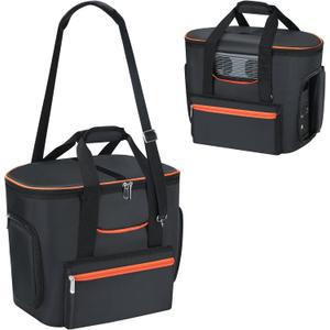 Carrying Bag Compatible with ECOFLOW DELTA 2, Power Station Carrying Bag Soft Padded with Shoulder Strap & Handle, Portable Generator Cover Compatible with Ecoflow Delta 2 for Outside