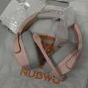 NUBWO G06 Dual Wireless Gaming Headset with Mic for PS5, PS4, PC, Mobile, Switch: 2.4GHz Wireless + Bluetooth  100 Hr Battery  50mm Drivers  Pink