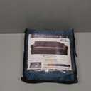 ZNSAYOTX Luxury Velvet Chair Slipcovers with Arm 2 Piece Stretch Chair Covers for Living Room Thick Soft Armchair Slipcover Anti Slip Pet Friendly Furniture Protector (Peacock Blue),30"-47"(1 CUSHION)