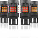 FAXCARS LED Bulbs Replace for Honda Civic 2013-2018 2019 2020 2021 Rear Tail Light, Back Up Light + Brake/Tail Light + Turn Signal Light Combo, Anti Hyper Flash CANBUS Ready, Pack of 2 