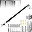 New TB400 Hydraulic Gate Closer for Gates 95-195 lbs, Outdoor Heavy Duty Gate Closer for Gates 44 to 72 Inches, Suitable for Farms, Ranches, Fences, Warehouses, Stadiums, Courtyards, Painted/Black