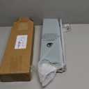 upsimples Acrylic Shelves for Wall Decor, 15" Display Shelf Perfume Organizer for Bathroom, Bedroom, Living Room, Floating Bookshelves for Kids, Clear Green, 4 Pack