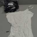 BQTQ 6 Pcs Women's Camisole Tops Undershirts Adjustable Spaghetti Strap Tank Top L