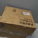 Aeitto Ice Maker Countertop 26lbs/24H, Ice Machine 8 Ice Cubes Ready in 6 Mins, 2 Sizes of Bullet Ice Portable Ice Makers with Basket & Scoop, Auto Self-Cleaning for Home/Kitchen/Office Stainless